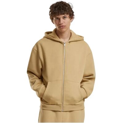 Build Your Brand Sweat-shirt à Zip Fluffy Union Beige 3XL Homme - Publicité Build Your Brand Sweat-shirt à Zip Fluffy Union Beige 3XL Homme - Publicité