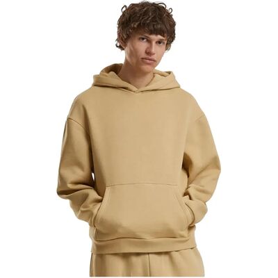 Build Your Brand Sweat à Capuche Fluffy Union Beige L Homme - Publicité Build Your Brand Sweat à Capuche Fluffy Union Beige L Homme - Publicité
