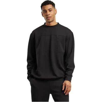 URBAN CLASSICS Scuba Zip Pocket Crew - Pull décontracté - Publicité URBAN CLASSICS Scuba Zip Pocket Crew - Pull décontracté - Publicité