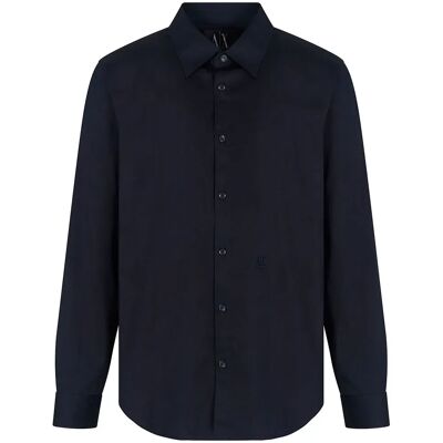 Giorgio Armani Exchange Chemise à Manches Longues Xm000339_af10192 Deep Navy S Homme - Publicité Giorgio Armani Exchange Chemise à Manches Longues Xm000339_af10192 Deep Navy S Homme - Publicité