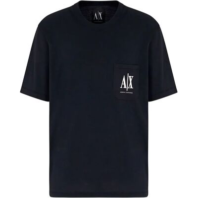 Giorgio Armani Exchange T-shirt à Manches Courtes Xm000366_af12308 Deep Navy XS Homme - Publicité Giorgio Armani Exchange T-shirt à Manches Courtes Xm000366_af12308 Deep Navy XS Homme - Publicité