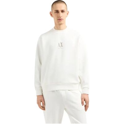 Giorgio Armani Exchange Sweat-shirt Xm000368_af10818 Off White XS Homme - Publicité Giorgio Armani Exchange Sweat-shirt Xm000368_af10818 Off White XS Homme - Publicité