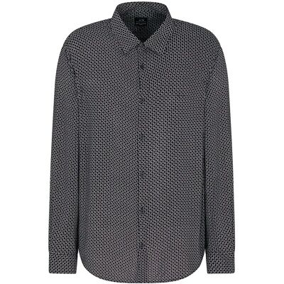 Giorgio Armani Exchange Chemise à Manches Longues Xm000668_af10253 Deep Navy Logo Twist L Homme - Publicité Giorgio Armani Exchange Chemise à Manches Longues Xm000668_af10253 Deep Navy Logo Twist L Homme - Publicité