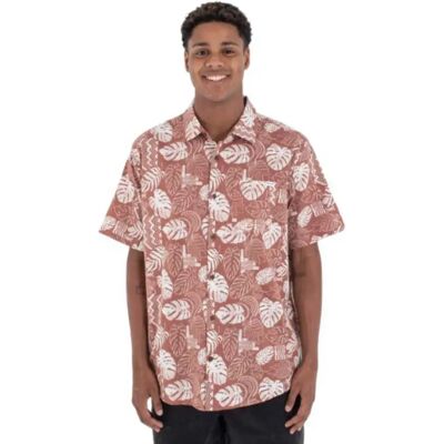 Hurley Chemise à Manches Courtes Oao Lido Stretch Martian Rust S Homme - Publicité Hurley Chemise à Manches Courtes Oao Lido Stretch Martian Rust S Homme - Publicité