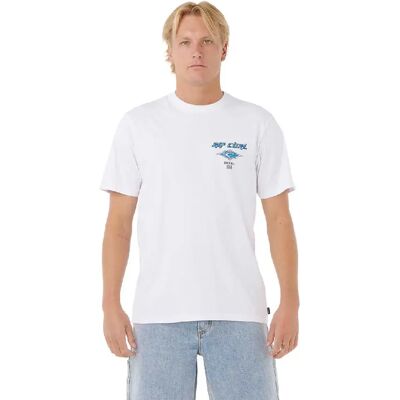 Rip Curl T-shirt à Manches Courtes Fade Out Icon White S Homme - Publicité Rip Curl T-shirt à Manches Courtes Fade Out Icon White S Homme - Publicité