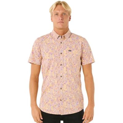 Rip Curl Chemise à Manches Courtes Floral Reef Smokey Grape L Homme - Publicité Rip Curl Chemise à Manches Courtes Floral Reef Smokey Grape L Homme - Publicité
