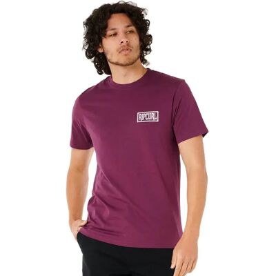 Rip Curl T-shirt à Manches Courtes Made For Deep Plum 2XL Homme - Publicité Rip Curl T-shirt à Manches Courtes Made For Deep Plum 2XL Homme - Publicité
