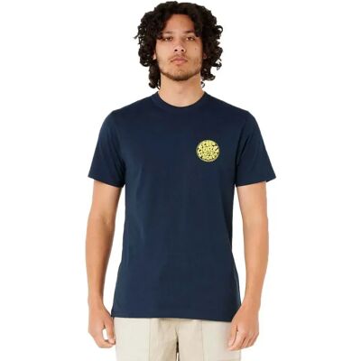 Rip Curl T-shirt à Manches Courtes Wettie Icon Dark Navy M Homme - Publicité Rip Curl T-shirt à Manches Courtes Wettie Icon Dark Navy M Homme - Publicité