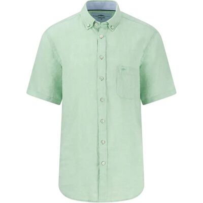 Fynch Hatton Chemise à Manches Courtes 15046001 Premium Linen Turf Green S Homme - Publicité Fynch Hatton Chemise à Manches Courtes 15046001 Premium Linen Turf Green S Homme - Publicité