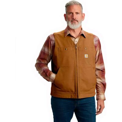 Carhartt Gilet Montana Duck Carhartt® Brown L Homme - Publicité Carhartt Gilet Montana Duck Carhartt® Brown L Homme - Publicité