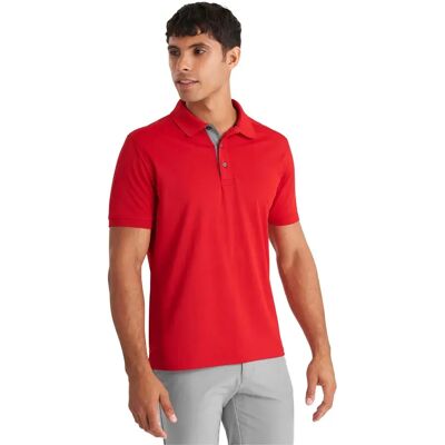 Calvin Klein - Club Golf Polo 2024 - Rouge - Polo Shirt - Publicité Calvin Klein - Club Golf Polo 2024 - Rouge - Polo Shirt - Publicité