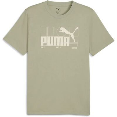 Puma T-shirt à Manches Courtes Graphic No 1 Logo Lux Army S - Publicité Puma T-shirt à Manches Courtes Graphic No 1 Logo Lux Army S - Publicité