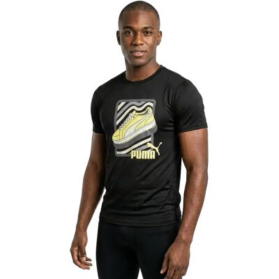 Puma T-shirt à Manches Courtes Graphic Sneaker PUMA Black L Homme - Publicité Puma T-shirt à Manches Courtes Graphic Sneaker PUMA Black L Homme - Publicité