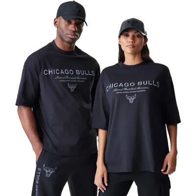 New Era T-shirt à Manches Courtes Nba Linear Grphc Box Chicago Bulls Black L Homme - Publicité New Era T-shirt à Manches Courtes Nba Linear Grphc Box Chicago Bulls Black L Homme - Publicité
