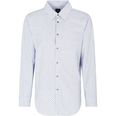 Giorgio Armani Exchange Chemise à Manches Longues Xm001153_af16623 White Stripe Ax L Homme - Publicité Giorgio Armani Exchange Chemise à Manches Longues Xm001153_af16623 White Stripe Ax L Homme - Publicité