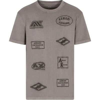Giorgio Armani Exchange T-shirt à Manches Courtes Xm001899_af16283 Dark Gull Gray M Homme - Publicité Giorgio Armani Exchange T-shirt à Manches Courtes Xm001899_af16283 Dark Gull Gray M Homme - Publicité