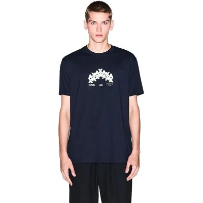 Giorgio Armani Exchange T-shirt à Manches Courtes Xm001909_af10362 Deep Navy L Homme - Publicité Giorgio Armani Exchange T-shirt à Manches Courtes Xm001909_af10362 Deep Navy L Homme - Publicité