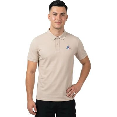 Le Coq Sportif Polo à Manches Courtes Ess N°1 Safari S Homme - Publicité Le Coq Sportif Polo à Manches Courtes Ess N°1 Safari S Homme - Publicité
