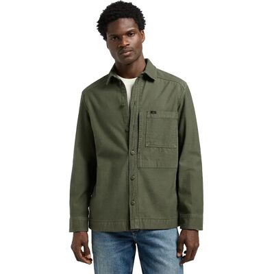 Lee Chemise Surchemise Paneled Oak Moss S - Publicité Lee Chemise Surchemise Paneled Oak Moss S - Publicité