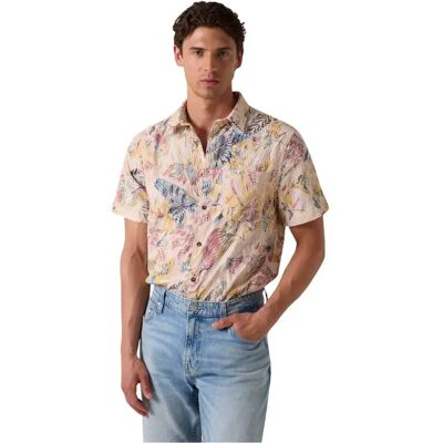 Guess Chemise à Manches Courtes M5gh42wh800 Sand Tropical Colorf XS Homme - Publicité Guess Chemise à Manches Courtes M5gh42wh800 Sand Tropical Colorf XS Homme - Publicité