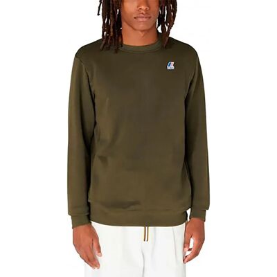 K-way Sweat-shirt Le Vrai Auguste Hv Poly Co Khaki L Homme - Publicité K-way Sweat-shirt Le Vrai Auguste Hv Poly Co Khaki L Homme - Publicité