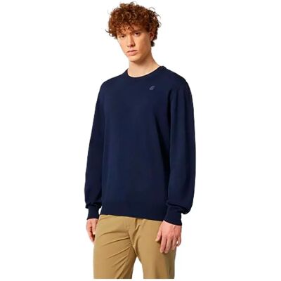 K-way Pull Sebastien Cotton Ps Navy Blue S Homme - Publicité K-way Pull Sebastien Cotton Ps Navy Blue S Homme - Publicité