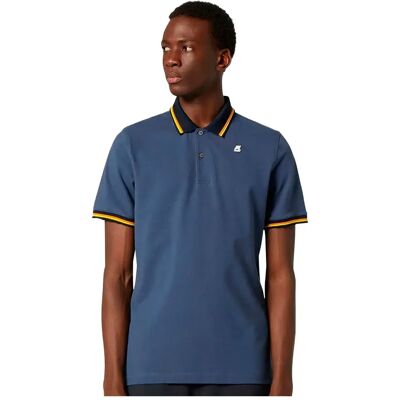 K-way Polo à Manches Courtes Vince Navy Blue M Homme - Publicité K-way Polo à Manches Courtes Vince Navy Blue M Homme - Publicité