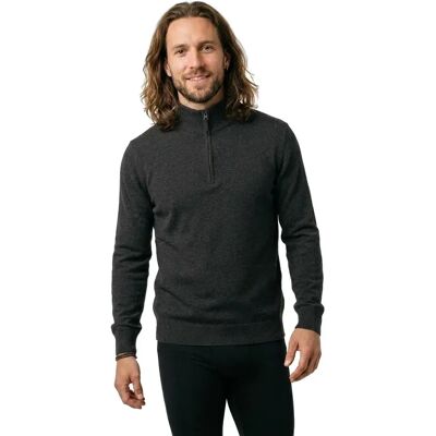 Hackett Pull à Demi-zip Hm7000144 Charcoal Grey XL - Publicité Hackett Pull à Demi-zip Hm7000144 Charcoal Grey XL - Publicité