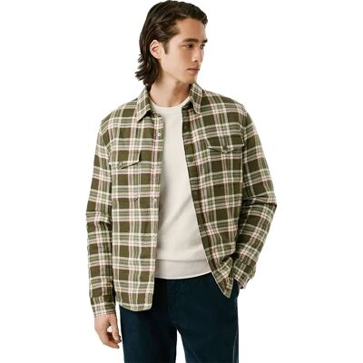 Pepe Jeans Chemise Surchemise Clemen Dark Khaki Green L Homme - Publicité Pepe Jeans Chemise Surchemise Clemen Dark Khaki Green L Homme - Publicité