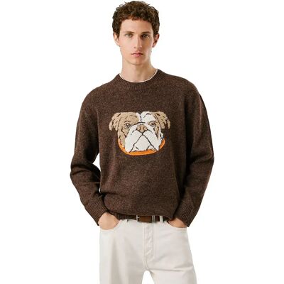 Pepe Jeans Pull Phelan Dark Brown L - Publicité Pepe Jeans Pull Phelan Dark Brown L - Publicité
