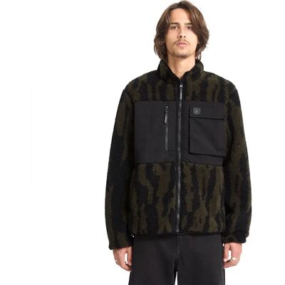 Volcom Sweat-shirt à Zip Storm Stone Sage Leaf M - Publicité Volcom Sweat-shirt à Zip Storm Stone Sage Leaf M - Publicité