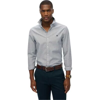 Superdry Chemise à Manches Longues Classic Oxford Needle Ticking Stripe 2XL - Publicité Superdry Chemise à Manches Longues Classic Oxford Needle Ticking Stripe 2XL - Publicité