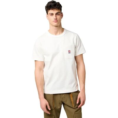 Wrangler T-shirt à Manches Courtes Pocket Relaxed Fit Worn White L Homme - Publicité Wrangler T-shirt à Manches Courtes Pocket Relaxed Fit Worn White L Homme - Publicité