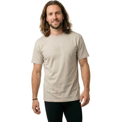 Vans T-shirt à Manches Courtes Blocked Box Loose Mushroom S Homme - Publicité Vans T-shirt à Manches Courtes Blocked Box Loose Mushroom S Homme - Publicité