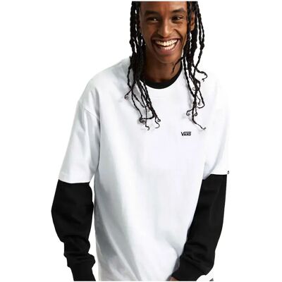 Vans T-shirt à Manches Courtes Left Chest Ii Loose White L Homme - Publicité Vans T-shirt à Manches Courtes Left Chest Ii Loose White L Homme - Publicité