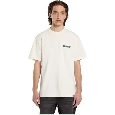 Dickies T-shirt à Manches Courtes Gordonsville Egret L Homme - Publicité Dickies T-shirt à Manches Courtes Gordonsville Egret L Homme - Publicité