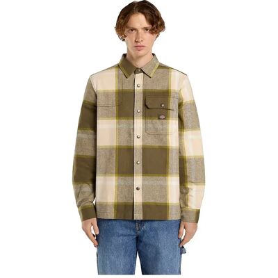 Dickies Chemise à Manches Longues Nimmons Wood Ash L Homme - Publicité Dickies Chemise à Manches Longues Nimmons Wood Ash L Homme - Publicité