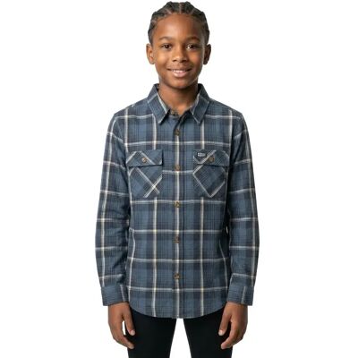 Salty Crew Chemise à Manches Longues Daybreak Flannel Channel Blue M - Publicité Salty Crew Chemise à Manches Longues Daybreak Flannel Channel Blue M - Publicité