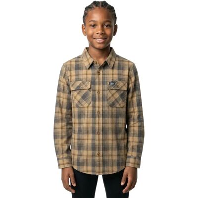 Salty Crew Chemise à Manches Longues Daybreak Flannel Khaki M Garçon - Publicité Salty Crew Chemise à Manches Longues Daybreak Flannel Khaki M Garçon - Publicité