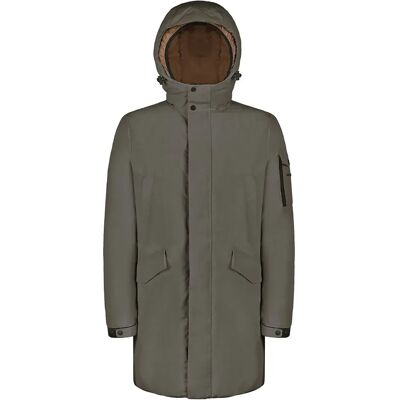 Geox Parka Velletri Bungee Cord 52 Homme - Publicité Geox Parka Velletri Bungee Cord 52 Homme - Publicité