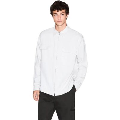 Giorgio Armani Exchange Chemise Surchemise Xm001140_af16611 Wind Chime Herringbo M Homme - Publicité Giorgio Armani Exchange Chemise Surchemise Xm001140_af16611 Wind Chime Herringbo M Homme - Publicité