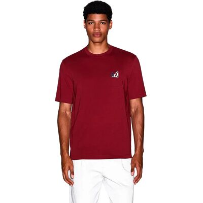 Giorgio Armani Exchange T-shirt à Manches Courtes Xm001451_af10356 Pomegranate Barred L Homme - Publicité Giorgio Armani Exchange T-shirt à Manches Courtes Xm001451_af10356 Pomegranate Barred L Homme - Publicité