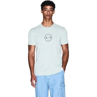 Giorgio Armani Exchange T-shirt à Manches Courtes Xm001853_af10356 Aqua Grey L Homme - Publicité Giorgio Armani Exchange T-shirt à Manches Courtes Xm001853_af10356 Aqua Grey L Homme - Publicité
