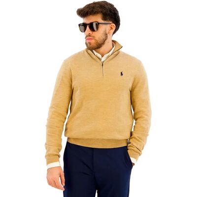 Polo Ralph Lauren Pull à Demi-zip 785a87152 Salted Caramel Melange 2XL Homme - Publicité Polo Ralph Lauren Pull à Demi-zip 785a87152 Salted Caramel Melange 2XL Homme - Publicité