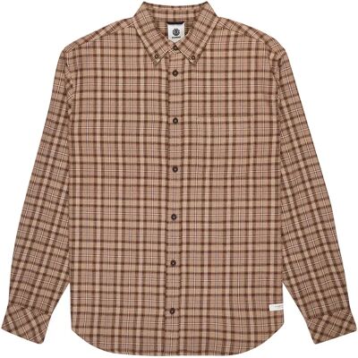 Element Chemise à Manches Longues Button Down Flannel Regular Fit Tartan Aluminium XS Homme - Publicité Element Chemise à Manches Longues Button Down Flannel Regular Fit Tartan Aluminium XS Homme - Publicité