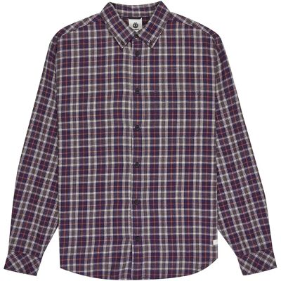 Element Chemise à Manches Longues Button Down Flannel Regular Fit Tartan Graystone L Homme - Publicité Element Chemise à Manches Longues Button Down Flannel Regular Fit Tartan Graystone L Homme - Publicité