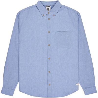 Element Chemise à Manches Longues Button Down Oxford Regular Fit Oxford Blue L Homme - Publicité Element Chemise à Manches Longues Button Down Oxford Regular Fit Oxford Blue L Homme - Publicité