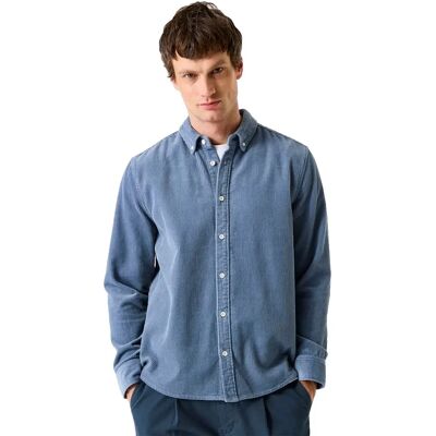 Garcia Chemise Surchemise J51100 Stone Blue S - Publicité Garcia Chemise Surchemise J51100 Stone Blue S - Publicité