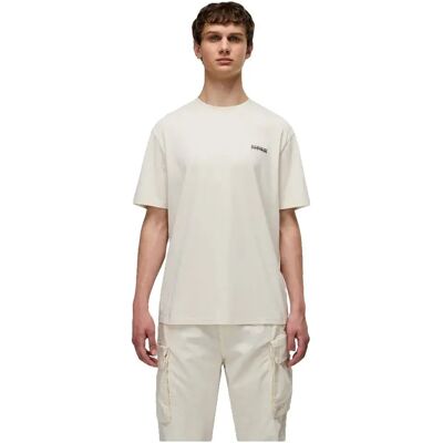 Napapijri T-shirt à Manches Courtes Small Box Beige Dimity M Homme - Publicité Napapijri T-shirt à Manches Courtes Small Box Beige Dimity M Homme - Publicité