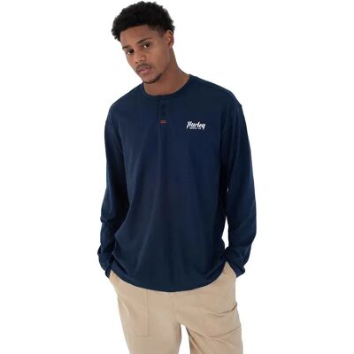 Hurley T-shirt à Manches Longues Merchant Henley Nightforce XS Homme - Publicité Hurley T-shirt à Manches Longues Merchant Henley Nightforce XS Homme - Publicité
